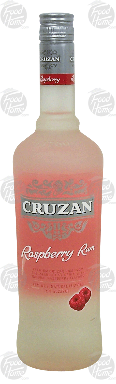 Cruzan  raspberry flavor rum, 21% alc. by vol. Full-Size Picture